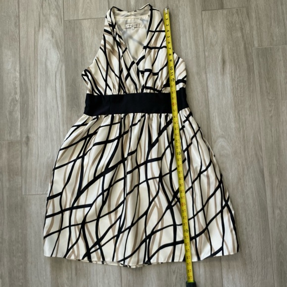 Evan-Picone Vintage Sleeveless Print Dress With Side Zip Size 14 - Picture 10 of 10